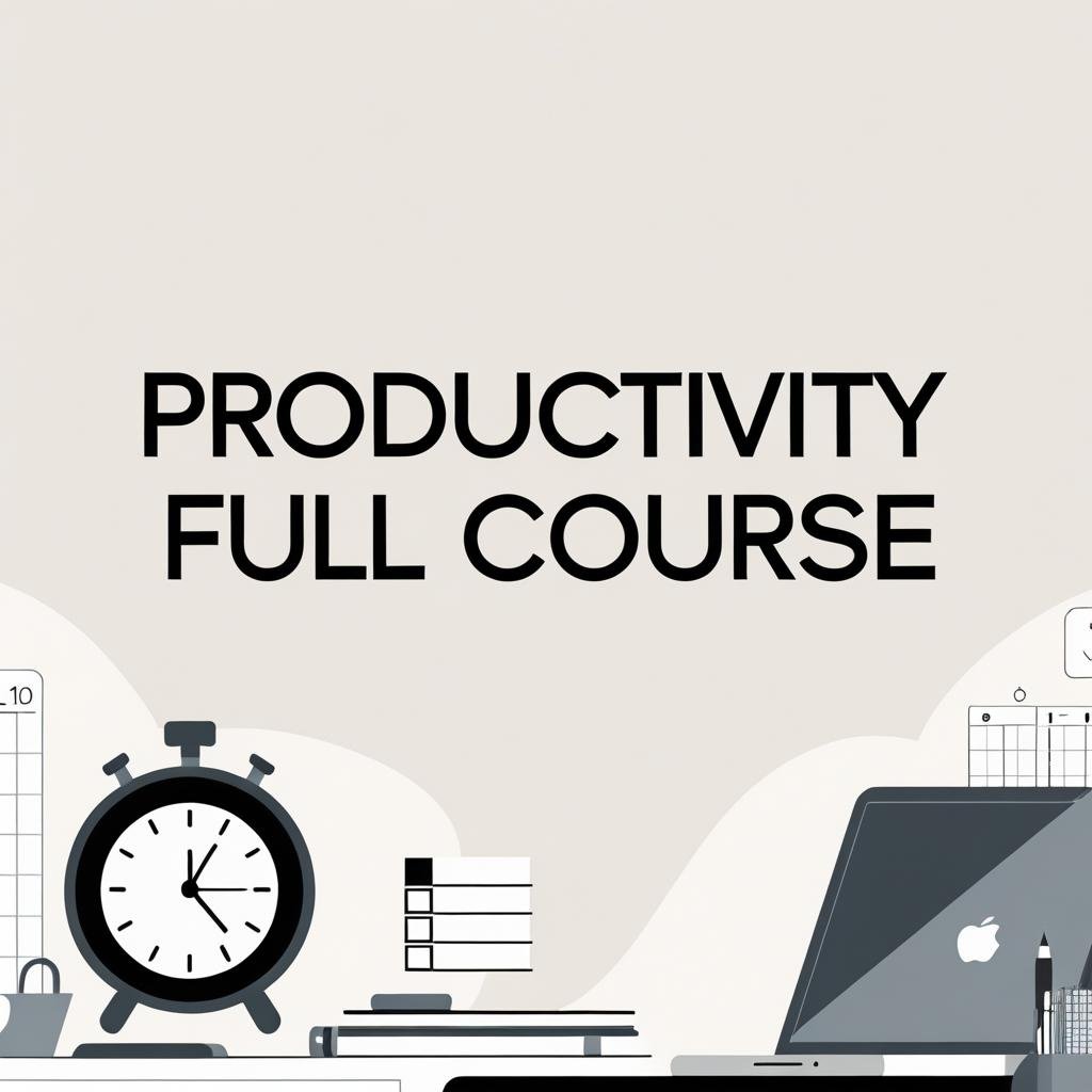 AI for Productivity – Full Course & Master Toolkit