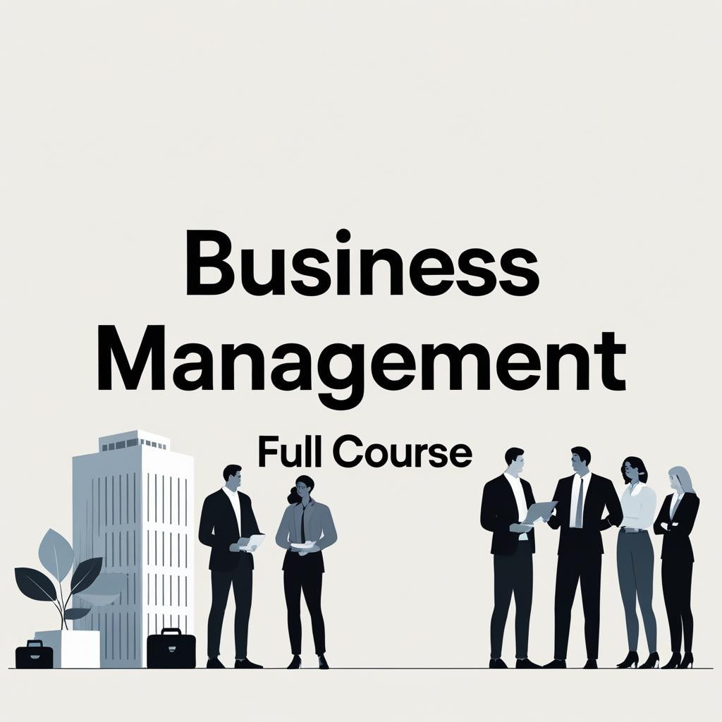AI for Business Management – Full Course & Master Toolkit
